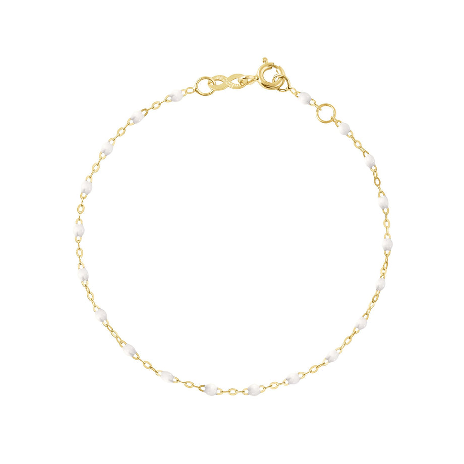 Gigi Clozeau - Classic Gigi White bracelet, Yellow Gold, 6.7