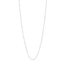 Gigi Clozeau - Classic Gigi White necklace, White Gold, 16.5"
