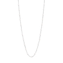 Gigi Clozeau - Classic Gigi White necklace, White Gold, 17.7"