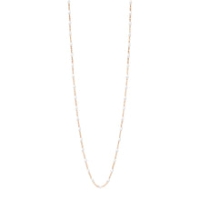 Gigi Clozeau - Classic Gigi White sautoir, Rose Gold, 34"