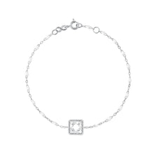 Gigi Clozeau - Classic Gigi White Treasure Bracelet, White Gold, 6.7"