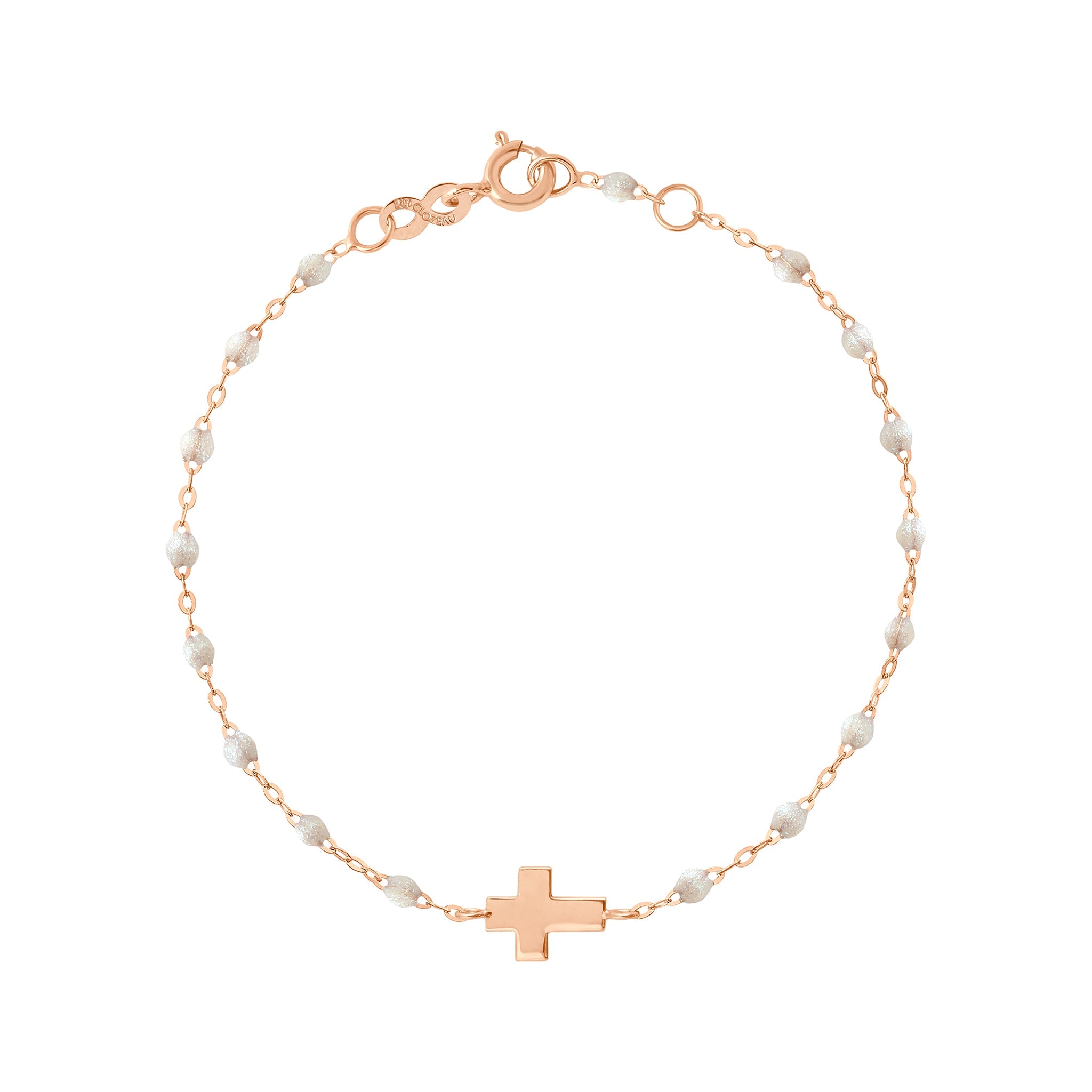 Gigi Clozeau - Classic Opal Charm Bracelet, Rose Gold, 6.7"
