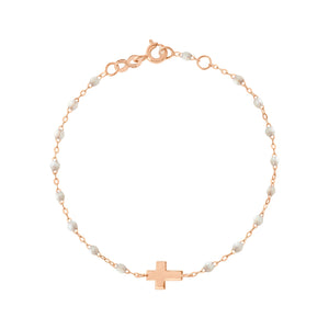 Gigi Clozeau - Classic Opal Charm Bracelet, Rose Gold, 6.7"