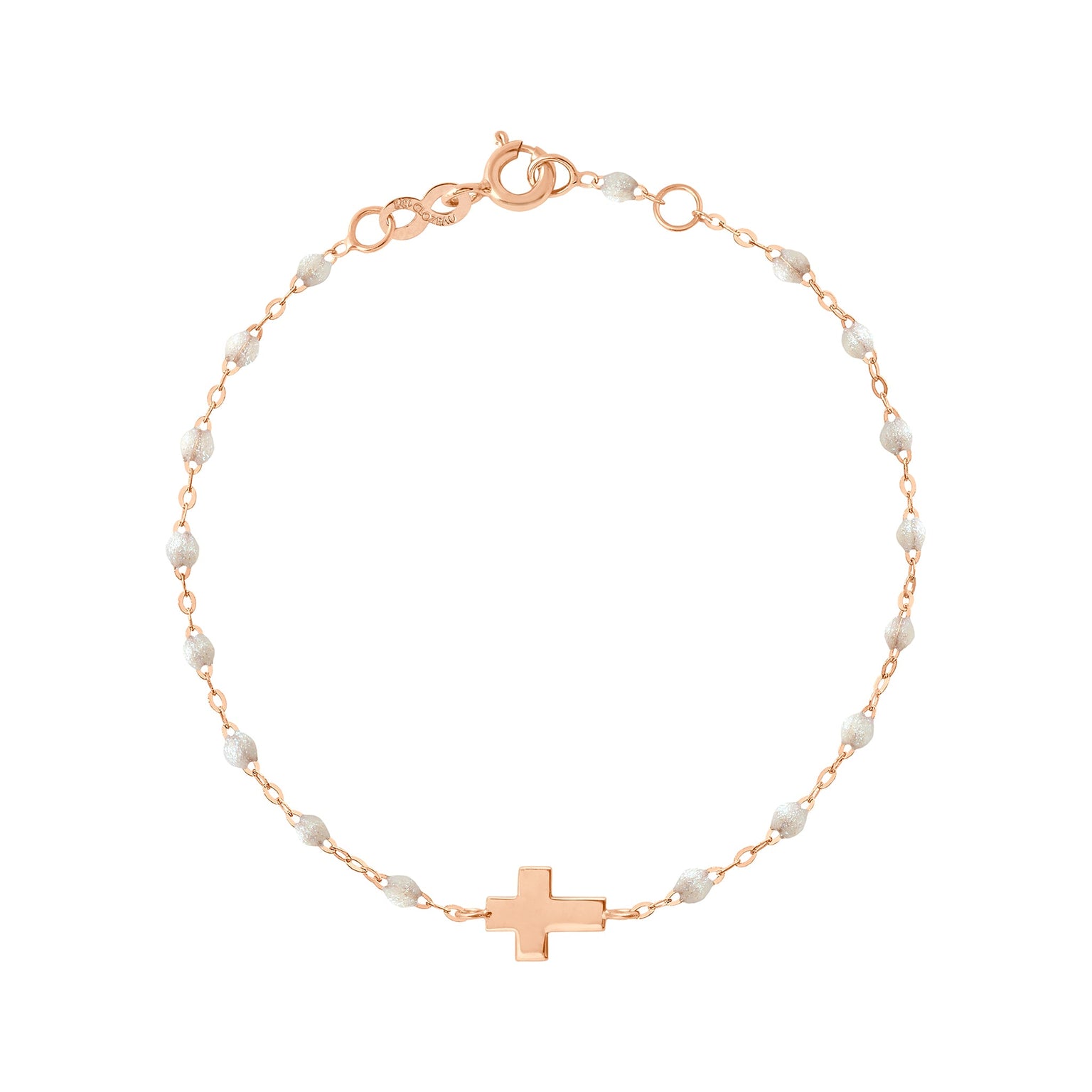 Gigi Clozeau - Classic Opal Charm Bracelet, Rose Gold, 6.7"