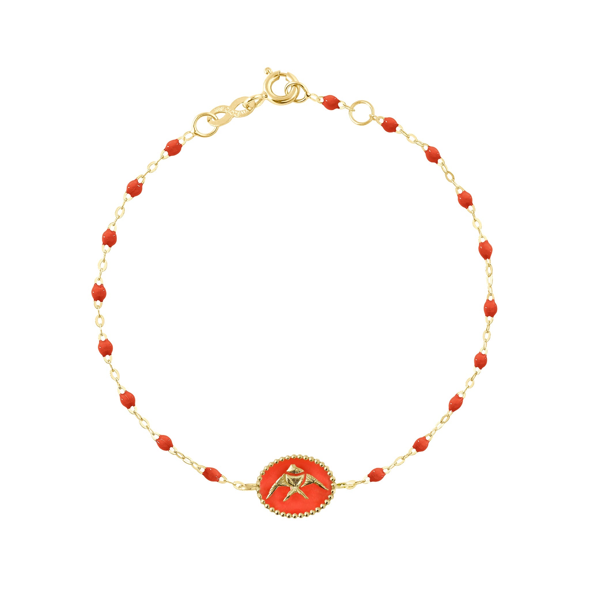Gigi Clozeau - Coral Angelfish Bracelet, Yellow Gold, 6.7"