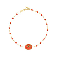 Gigi Clozeau - Coral Angelfish Bracelet, Yellow Gold, 6.7"