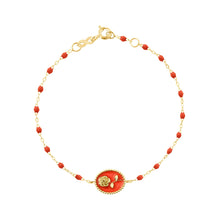 Gigi Clozeau - Coral Rose Bracelet, Yellow Gold, 6.7"