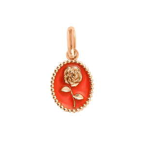 Gigi Clozeau - Coral Rose Pendant, Rose Gold