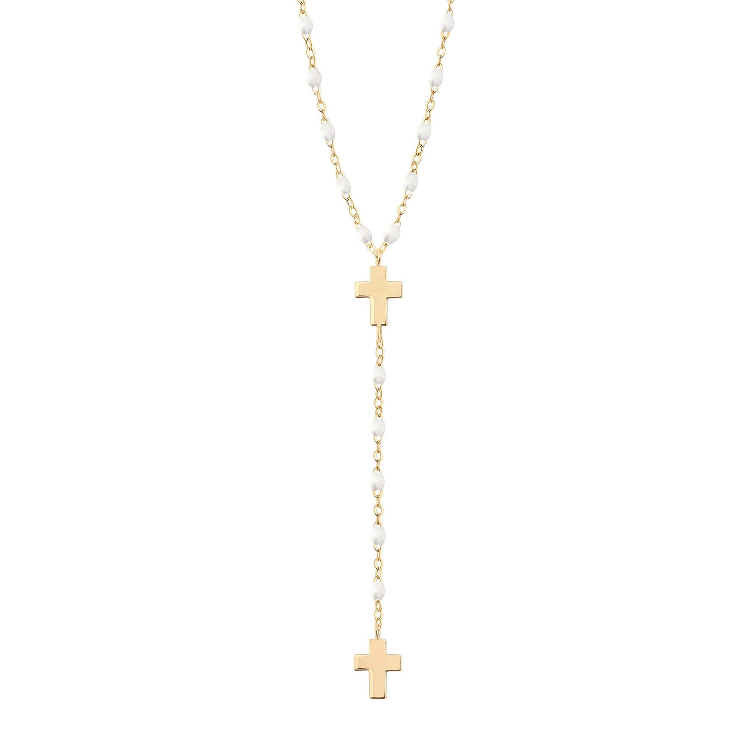 Rosary white gold deals