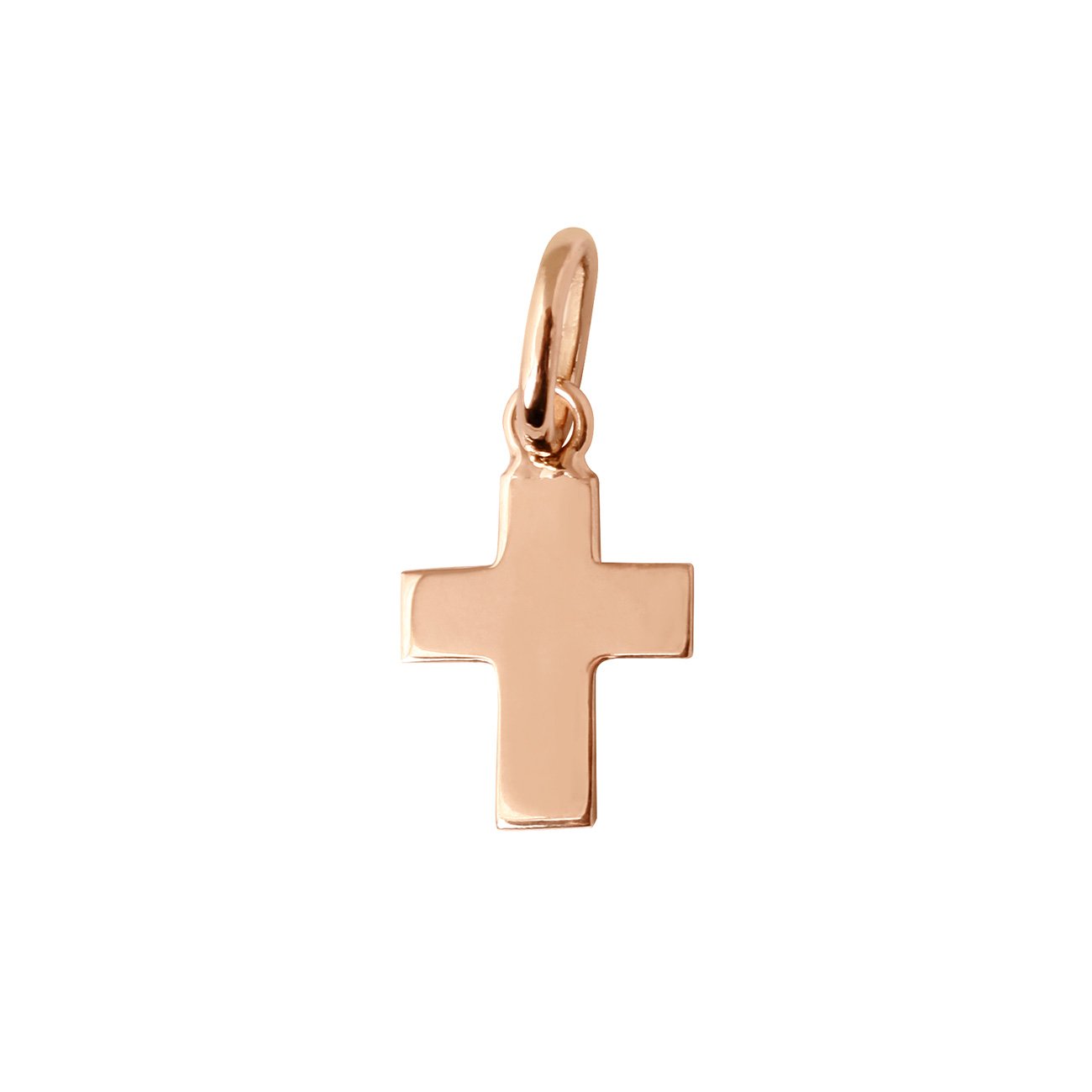Gigi Clozeau - Cross Charm Rose Gold, pendant