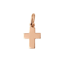 Gigi Clozeau - Cross Charm Rose Gold, pendant