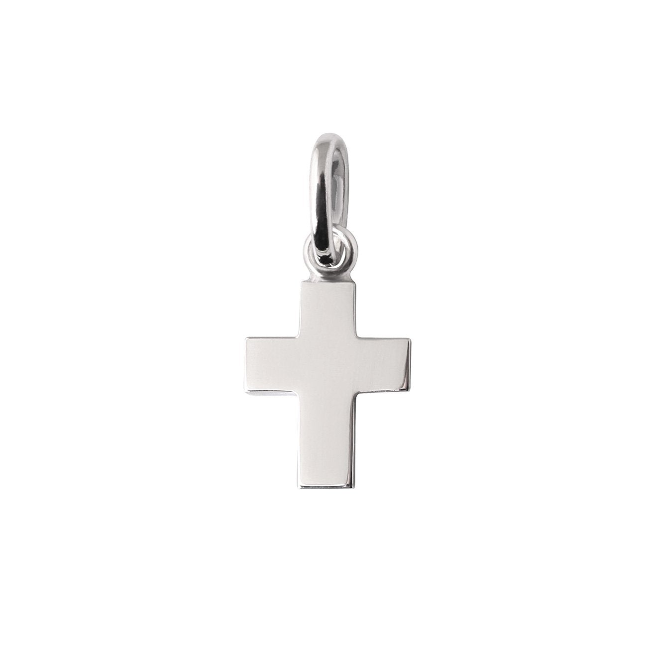 Gigi Clozeau - Cross Charm White Gold, pendant