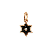 Gigi Clozeau - Étoile Diamond Pendant, Black, Rose Gold