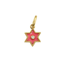Gigi Clozeau - Étoile Diamond Pendant, Pink, Yellow Gold