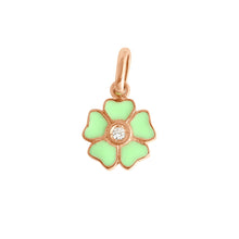 Gigi Clozeau - Flower Anis diamond pendant, Rose Gold