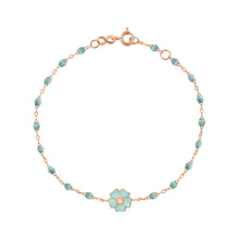 Gigi Clozeau - Flower Classic Gigi Iceberg diamond bracelet, Rose Gold, 6.7"