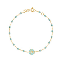 Gigi Clozeau - Flower Classic Gigi Iceberg diamond bracelet, Yellow Gold, 6.7"