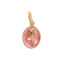 Gigi Clozeau - Fuchsia Rose Pendant, Rose Gold