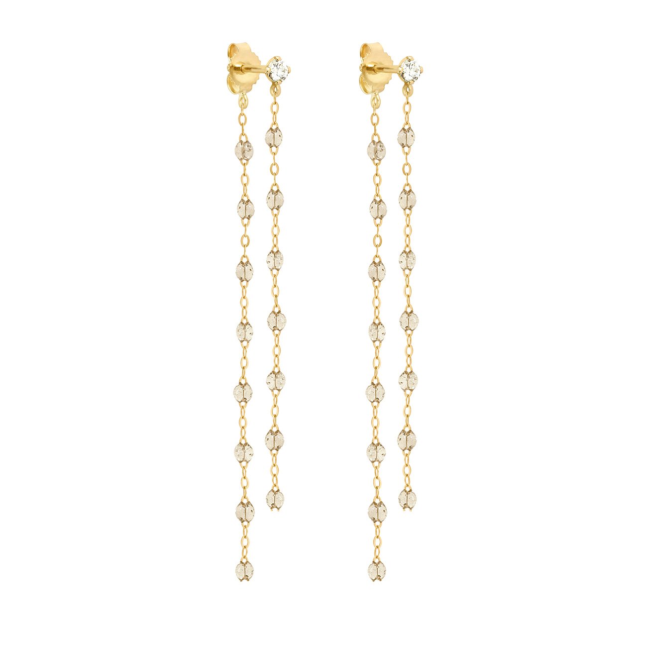 14K Gold Diamond Flower Earrings – FERKOS FJ
