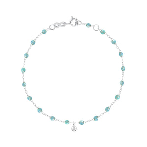 Gigi Clozeau - Gigi Supreme 1 Diamond Bracelet, Aqua, White Gold, 6.7"