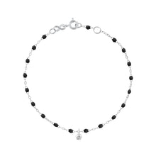 Gigi Clozeau - Gigi Supreme 1 Diamond Bracelet, Black, White Gold, 6.7"