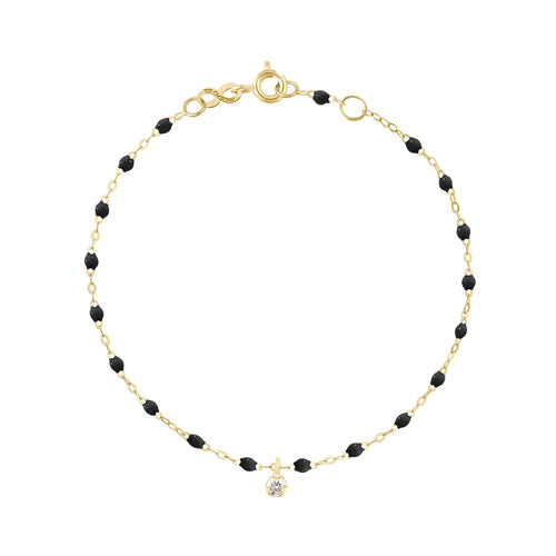 Gigi Clozeau - Gigi Supreme 1 Diamond Bracelet, Black, Yellow Gold, 6.7