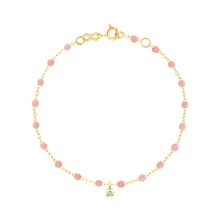 Gigi Clozeau - Gigi Supreme 1 Diamond Bracelet, Blush, Yellow Gold, 6.7"