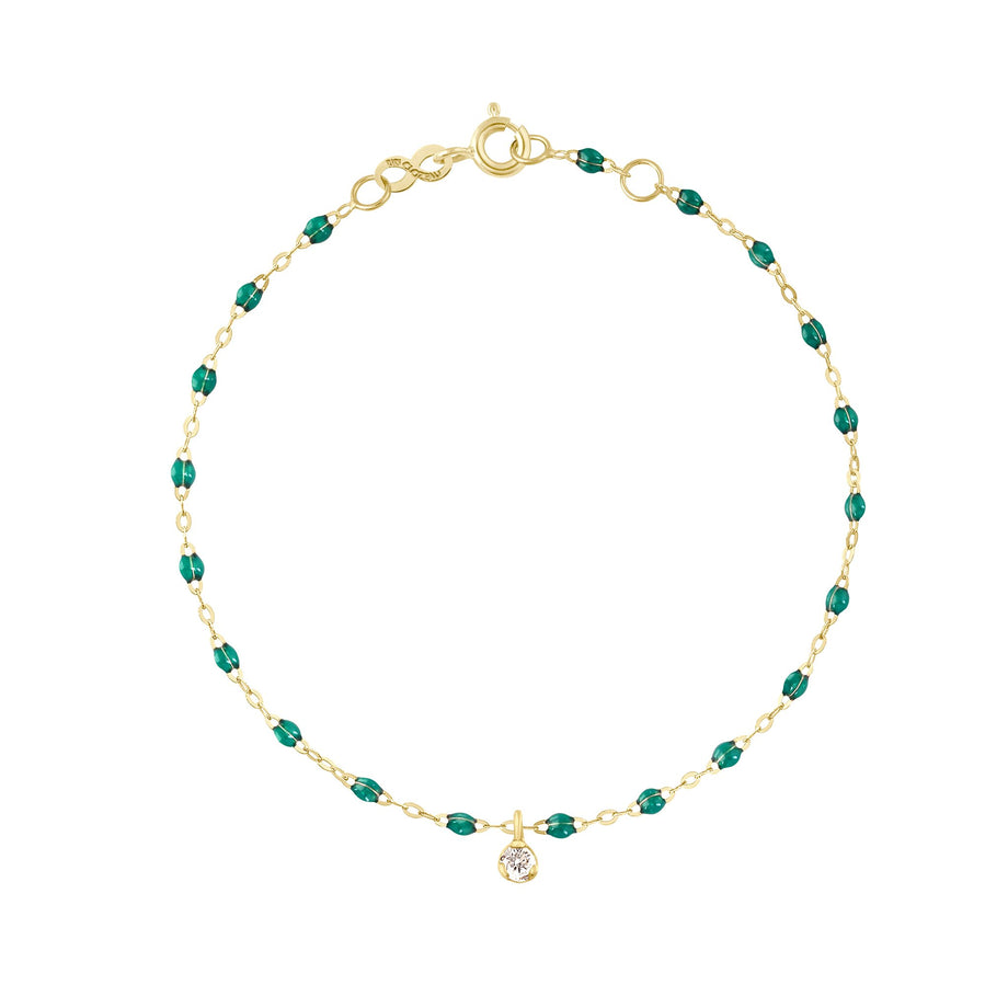 Gigi Clozeau - Gigi Supreme 1 Diamond Bracelet, Emerald, Yellow Gold, 6.7
