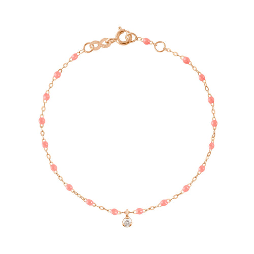 Gigi Clozeau - Gigi Supreme 1 Diamond Bracelet, Fuchsia, Rose Gold, 6.7