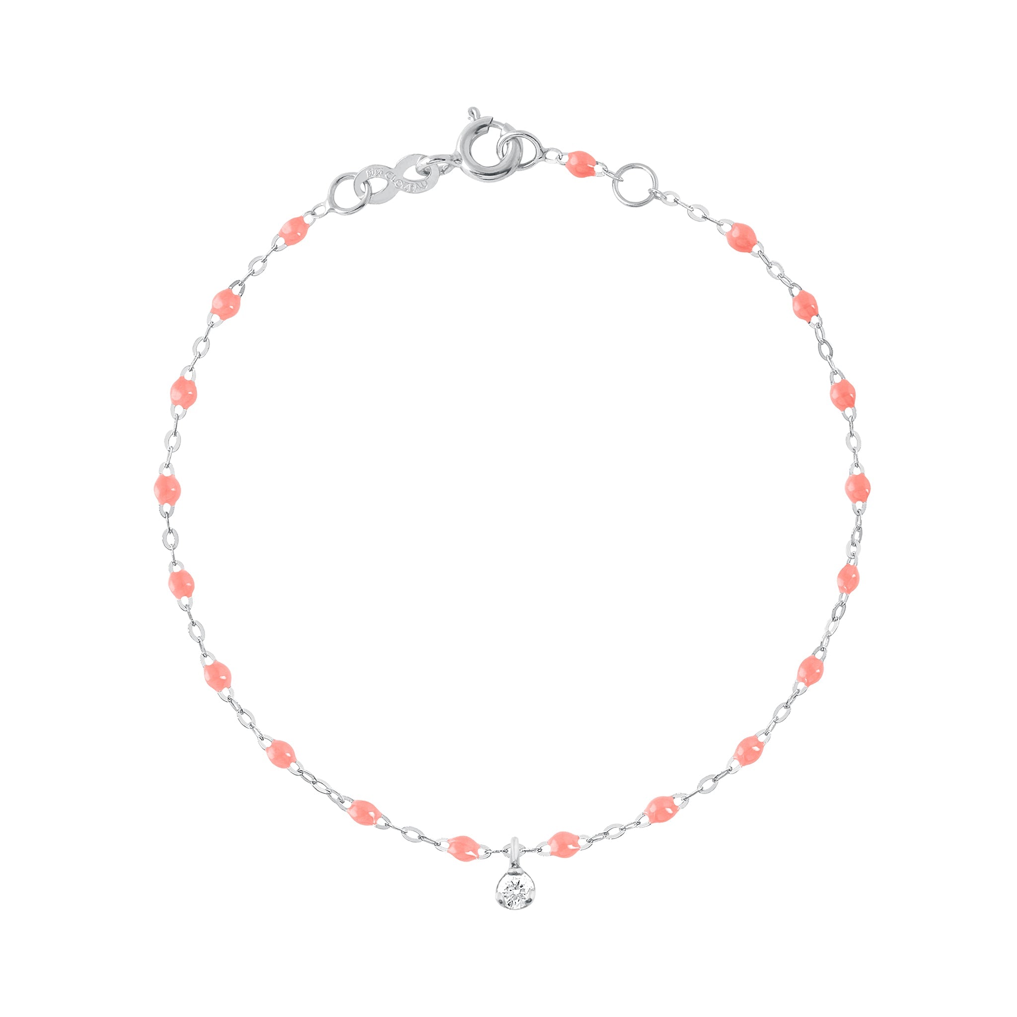 Gigi Clozeau - Gigi Supreme 1 Diamond Bracelet, Fuchsia, White Gold, 6.7"