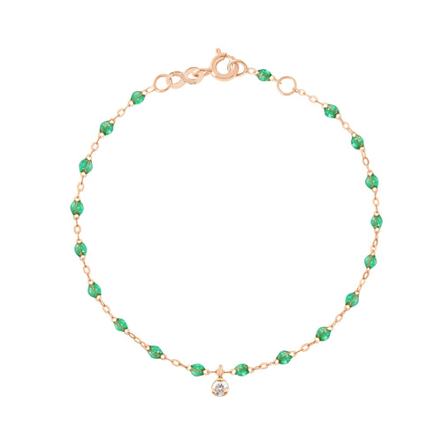 Gigi Clozeau - Gigi Supreme 1 Diamond Bracelet, Mint, Rose Gold, 6.7