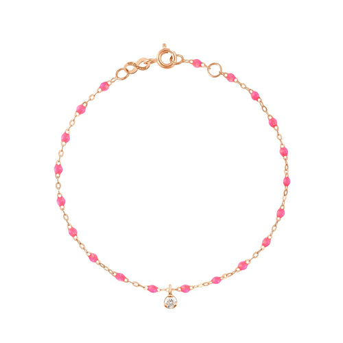 Gigi Clozeau - Gigi Supreme 1 Diamond Bracelet, Pink, Rose Gold, 6.7