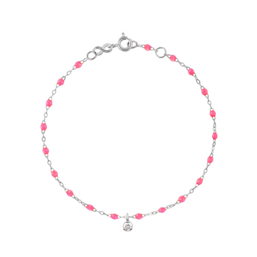 Gigi Clozeau - Gigi Supreme 1 Diamond Bracelet, Pink, White Gold, 6.7