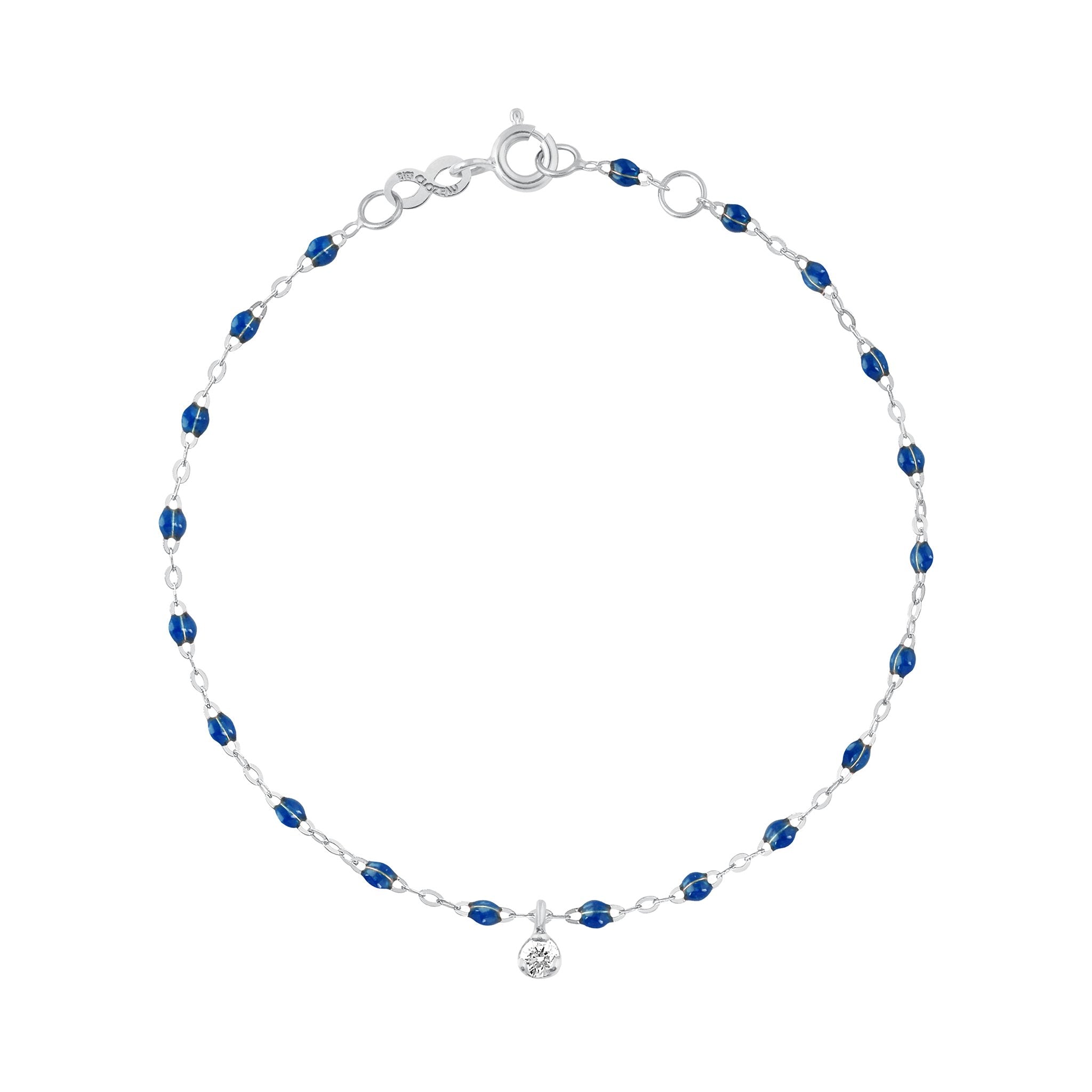 Gigi Clozeau - Gigi Supreme 1 Diamond Bracelet, Sapphire, White Gold, 6.7"