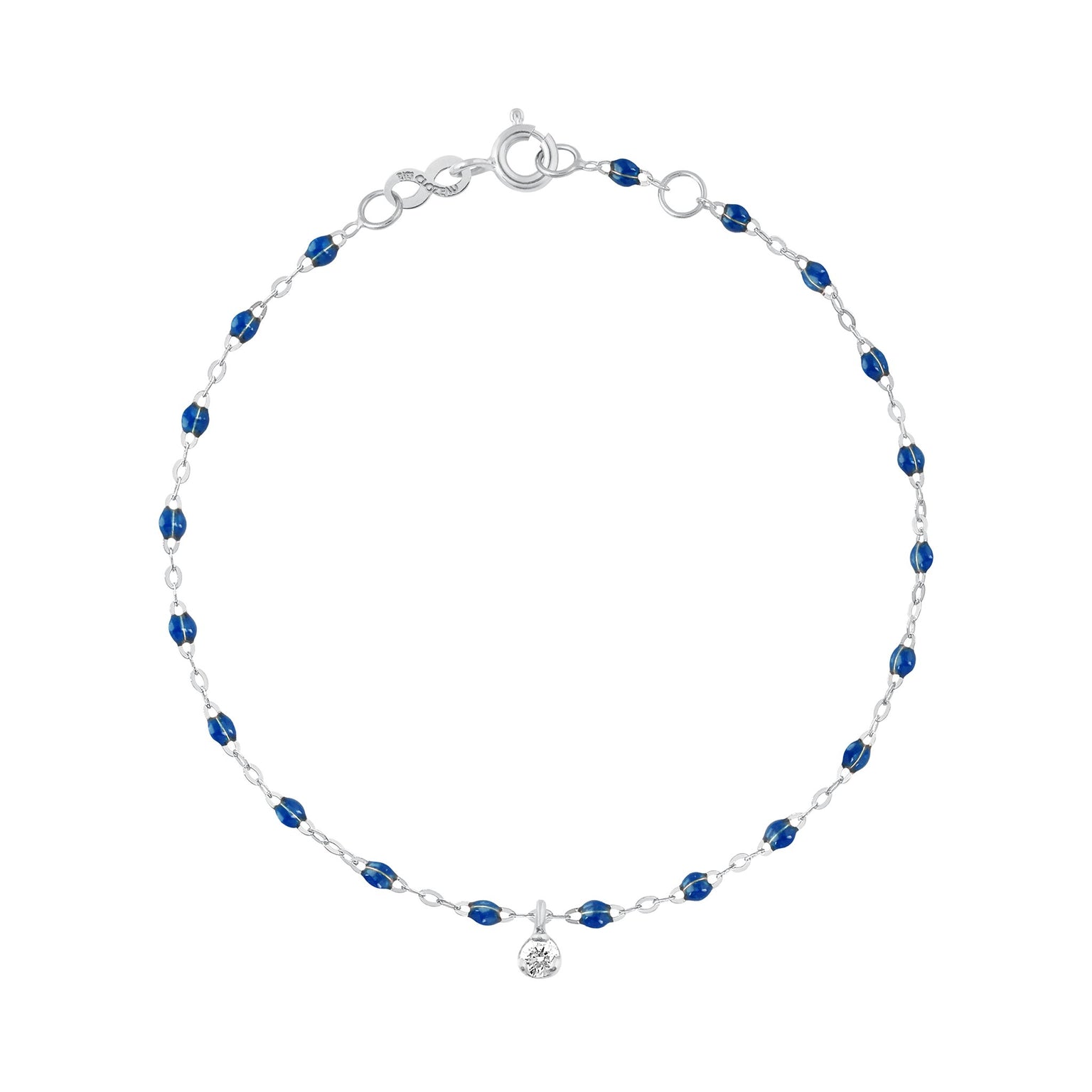 Gigi Clozeau - Gigi Supreme 1 Diamond Bracelet, Sapphire, White Gold, 6.7"