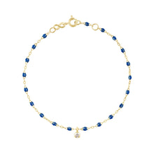Gigi Clozeau - Gigi Supreme 1 Diamond Bracelet, Sapphire, Yellow Gold, 6.7"
