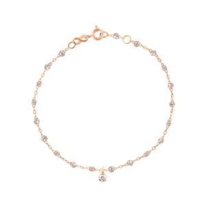 Gigi Clozeau - Gigi Supreme 1 Diamond Bracelet, Sparkle, Rose Gold, 6.7"