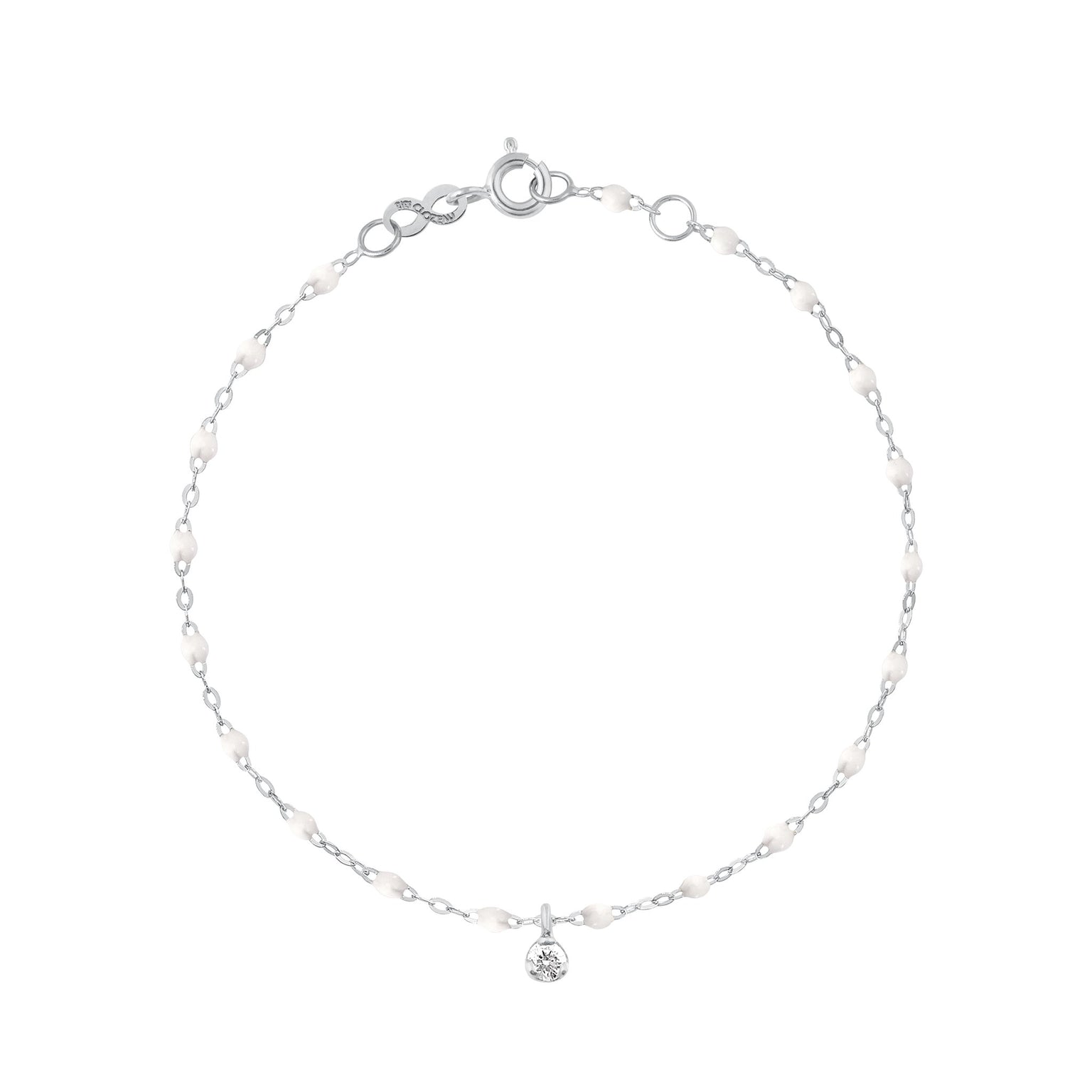 Gigi Clozeau - Gigi Supreme 1 Diamond Bracelet, White, White Gold, 6.7"