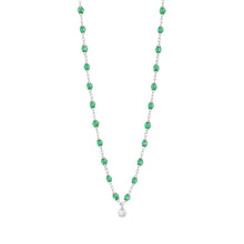 Gigi Clozeau - Gigi Supreme Classic 1 Diamond Necklace, Mint, White Gold, 16.5"
