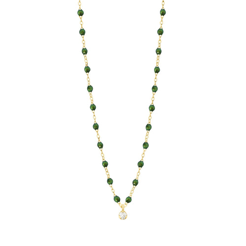 Gigi Clozeau - Gigi Supreme Classic 1 Diamond Necklace, Scarab, Yellow Gold, 16.5