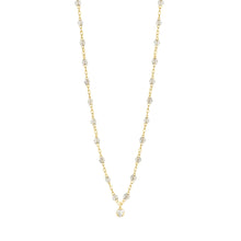 Gigi Clozeau - Gigi Supreme Classic 1 Diamond Necklace, Sparkle, Yellow Gold, 16.5"