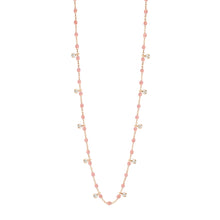 Gigi Clozeau - Gigi Supreme Classic 10 Diamond Necklace, Blush, Rose Gold, 23.6"