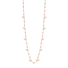 Gigi Clozeau - Gigi Supreme Classic 10 Diamond Necklace, Blush, Rose Gold, 23.6"