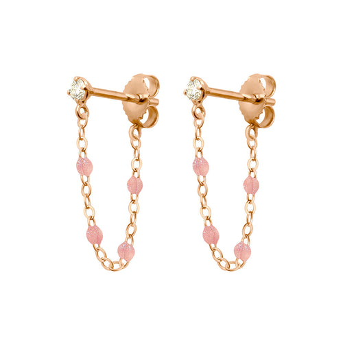 Gigi Clozeau - Gigi Supreme Diamond earrings, Blush, Rose Gold