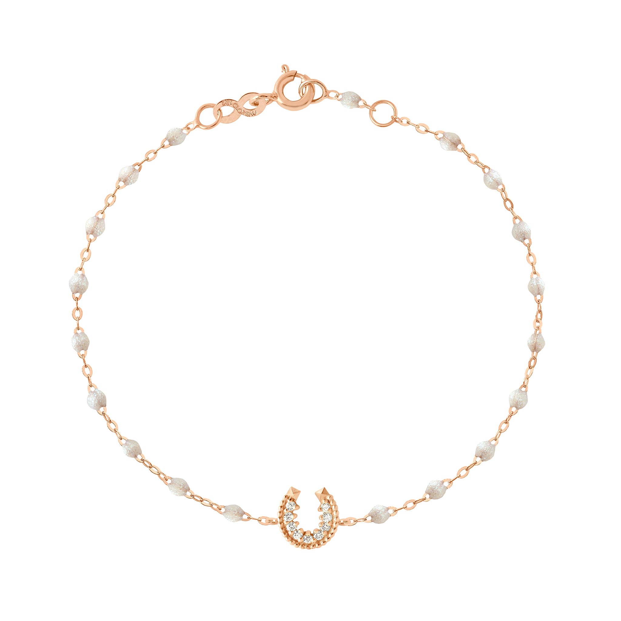 18K rose gold leaf bangle bracelet with round full cut diamonds and a pear  shape full cut diamonds  Neha Dani