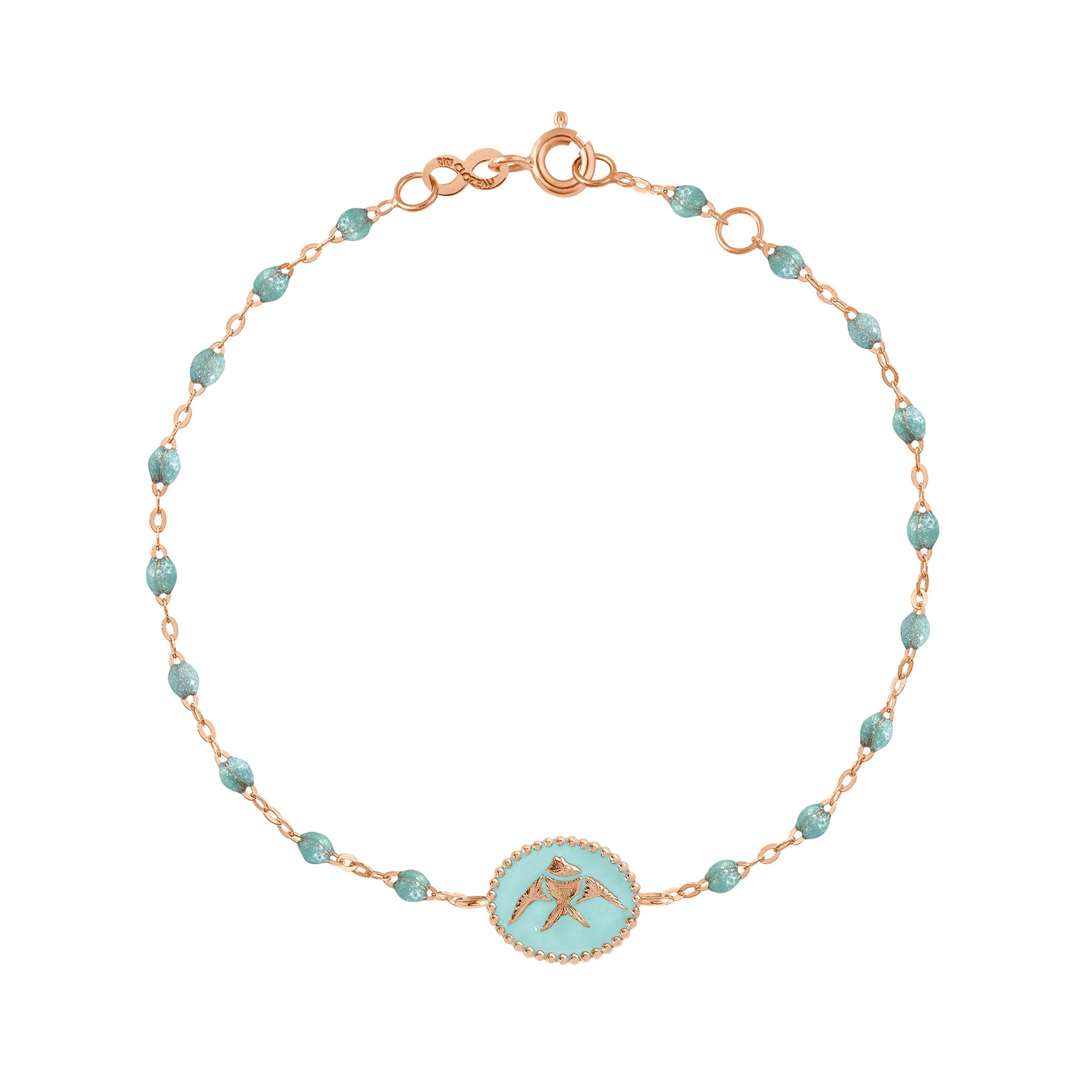 Gigi Clozeau - Iceberg Angelfish Bracelet, Rose Gold, 6.7"