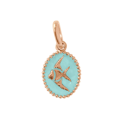 Gigi Clozeau - Iceberg Angelfish Pendant, Rose Gold