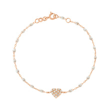 Gigi Clozeau - In Love Diamond Bracelet, Opal, Rose Gold, 6.7"