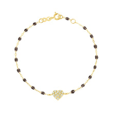 Gigi Clozeau - In Love Diamond Bracelet, Quartz, Yellow Gold, 6.7"