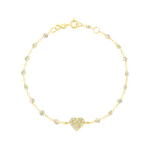 Gigi Clozeau - In Love Diamond Bracelet, Sparkle, Yellow Gold, 6.7"